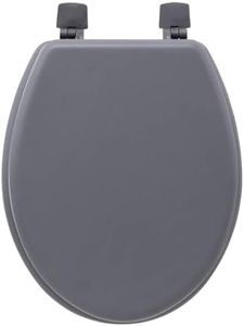 ABATTANT WC BOIS - GRIS
