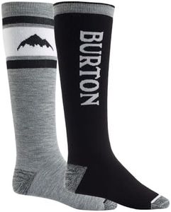 Burton Weekend Midweight Sock 2-Pack Chaussettes de ski Homme True Black FR: L (Taille Fabricant: L)