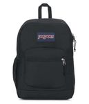 JANSPORT Cross Town Plus Backpack, Black, L
