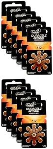 Hearing Aid Batteries Size 312 pack 40 batteries ((2.Units))