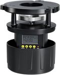 Deer Feeder Kit, Easy to Use Feeder Motor & Timer Kit, Small-Size Game Feeder/Chicken Feeder, Sturdy Hunting Feeder Kit with Spinner/Digital Timer/Adjustable Arms/Batteries Slot/Solar Panel Port