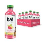 Bai Antioxidant Infusion Flavoured Water Beverage, Raspberry Lemon Lime, 530 mL, 12-Count