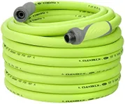 Flexzilla Garden Hose with SwivelGrip, 5/8 in. x 100 ft., Heavy Duty, Lightweight, Drinking Water Safe, ZillaGreen - HFZG5100YWS-E