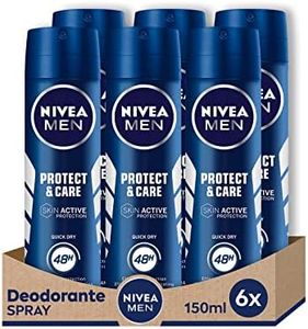 NIVEA Men Protect & Care Lot de 6 désodorisants en spray 150 ml