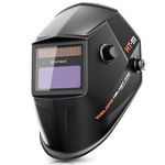 HITBOX Welding surface Automatic shading Solar-powered rechargeable Battery-powered Shading level 4/5-9/9-13 Clear field of vision Welding helmet Semi-automatic welding Arc welding For tig welding, et