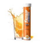 Fast&Up L-Carnitine Lean Body - Helps Convert Fat into Energy, 2000 mg Carnipure TM L-Carnitine Sourced from Lonza Switzerland - Pack of 20 Effervescent Tablets, Orange Flavour