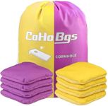 Cornhole Bags Set of 8 – Official Professional Dual-Sided Regulation Bean Bags