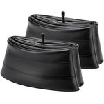 YunSCM 2-Pack Fat Bike Tyre Tubes 20 x 3.5/4.0 Heavy Duty Inner Tube AV32mm Schrader Valve 20" Fat Tyre Tubes Compatible with 20x3.5/ 20x4.0 Mountain Bike/Bicycle Fat Tyre Tubes