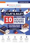 Oswaal CLAT & AILET 10 Previous Solved Papers Year-wise | CLAT (2020-2024) & AILET (2020-2024) | For Admission Test 2025