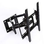 Frackson Dual Arm Full Motion Tilt Wall Mount Stand Bracket TV LCD LED Plasma 32 to 55" (32 40 42 46 52 55 inch) Flat and Corner for Sony LG Samsung Micromax Lloyd Panasonic Phillips Yu Hier Videocon