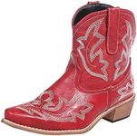 Kinyahoe Cowboy Boots for Women Cow