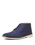 Clarks Malwood Mid, mens Chukka, navy nubuck, 8 UK (42 EU)