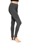 Oh So Soft High Waist Stirrup Leggings, Lightweight and Durable, in Multiple Colors for Plus Size Women, Black, Large