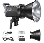 Godox Litemons LA200D Studio LED Video Light, 230W Photography Fill Light Lamp with Standard Bowens Mount & 5600K Color Temperature & APP Remote Control & 8 FX Lighting Effects & CRI96 & TLCI97