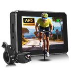 ATOVANKA Bike Rear View Camera,Bike Rear View Mirror with 4.3”HD Monitor, Bicycle Rear View Camera with Color Night Vision, 110°Wide Angle Bike Mirror, Bicycle Camera for E-Bike,Mountain,Road Bike