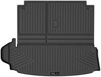 Husky Liners Weatherbeater Cargo Liner | Fits 2020-2024 Toyota Highlander (Fits to Back of 2nd Row. Folds Up & Down with 3rd Row) | Cargo, 1-pc Black - 25791