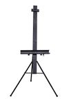 Brustro Artist Heavy Duty Aluminium Metal Easel - Holds canvases Upto 47" inches (Easel Stand for Painting)