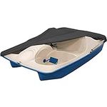 North East Harbor Pedal Boat Cover- Fits Most 3-5 Person Pedal Boats - Waterproof, Dust & Sun Protection- 112.5'L x 65" W - Grey