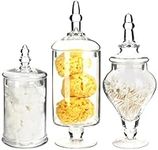 Mantello Glass Apothecary Jars with