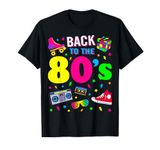 Back To 80's 1980s Vintage Retro Eighties Costume Party Gift T-Shirt