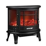 MAXKON 1800W Electric Fireplace Fre