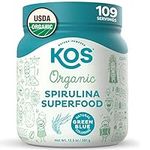 KOS USDA Organic Spirulina Powder -