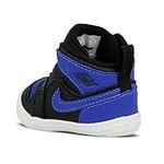 Nike Jordan 1 Crib Bootie Black/Blu