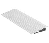 Door Threshold Ramp 2" Rise Door Ramp Aluminum Entry Ramp or Doorways Rated 800 lbs Load Capacity forWheelchair Scooters Power Chairs Walkers (2 Inch (Pack of 1))