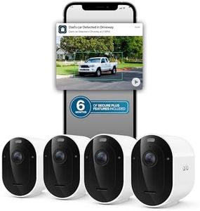 Arlo Pro Security Camera 2K HDR (6th Gen, 2025 Release) Wireless Outdoor Camera, 3 Cam with 6-Month Secure Plus Subscription