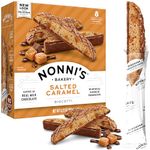 Nonnis Foods Salted Caramel Biscotti, 6.72 oz by "Nonni's Foods, LLC"