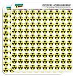 GRAPHICS & MORE Radioactive Nuclear Warning Symbol 1.3cm (0.5") Scrapbooking Crafting Stickers