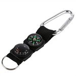 Hiking Compass,Compass,3 in 1 Multifunction Compass, Waterproof Mini Portable Thermometer Compass with Key Ring for Outdoor Camping Hiking Travel Backpacking, Compass Watchband Compass Metal Com