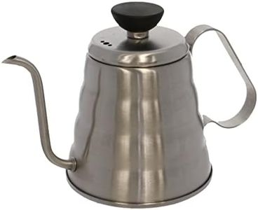 HARIO O-VKB-70-HSV V60 Metal Drip Kettle, Vono, Silver, Practical Capacity, 16.9 fl oz (500 ml), Stainless Steel, Hairline Silver