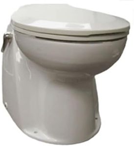 Raritan Atlantes Freedom® w/Vortex-Vac - Household Style - White - Remote Intake Pump - Smart Toilet Control - 12v