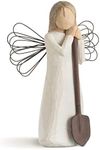 Willow Tree Angel of The Garden, Bringing Forth a Garden of Love and Beauty, Gift to Celebrate Friendships, People with Green Thumbs, Sculpted Hand-Painted Angel Figurine