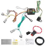 WATERWICH 4 Way Trailer Wiring Harness 56349 Compatible with Toyota Tacoma 2016 2017 2018 2019 2020 2021 2022 4-Pin Trailer Hitch Wiring Harness