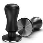 KYONANO 51mm Espresso Coffee Tamper, 30lb Spring-Loaded Calibrated Tamper with 304 Stainless Steel, Anodized Aluminum Handle, Barista Tamper Compatible with Delonghi Espresso Coffee Machine