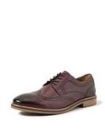 Hush Puppies Men's Bryson Oxford, Bordo, 12 UK