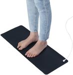 Seader Grounding Mat with 15ft Grounding Cord, Conductive Earth Mat Grounding Pad, Earth Connected Therapy, Universal Grounding Mat for Sleep, Pain, Inflammation, Energy, 10 x 26.7"