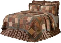 VHC Brands Quilt, Dark Olive Green, California King