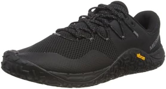 Merrell Women's Trail Glove 7 Sneaker, Black/Black, 6.5