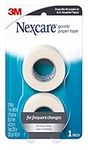 Nexcare Gentle Paper First Aid Tape, Ideal for Securing Gauze and Dressings, 1 in X 10 Yds Carded, 2 Pk