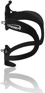 Ibera Bicycle Lightweight Aluminum Water Bottle Cage, Black
