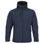 Fort - Holkham Jacket - Large - Navy Jacket - Softshell Fabric - Rain Coats for Men - Waterproof Jacket - Comfortable & Durable - Winter Jackets for Men - Mens Winter Jackets
