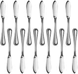 New Star Foodservice 58024 Slimline Pattern, Stainless Steel, Butter Knife, 6.3-Inch, Set of 12