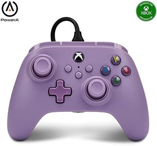 PowerA Nano Enhanced Wired Controller for Xbox Series X|S - Lilac, portable, compact, gamepad, video game, gaming controller, works with Xbox One and Windows 10/11