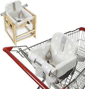 Shopping Cart Cover for Baby, High Chair Cover, Grocery Cart Cover, Cart Seat Cover for Baby, Shopping Cart Seat, Shopping Cart Cover for Baby(Space)