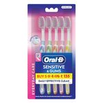 Oral B Sensitive & Gums – Everyday Clean – Pack of 5 Toothbrushes