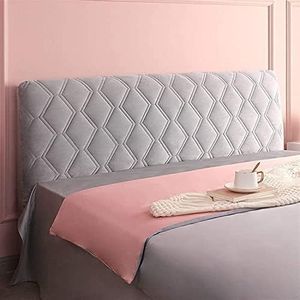 Copritestiera Letto Copertura/Copri Testata Letto Matrimoniale/Singolo Imbottito Velluto Fodera Elastica Protezione, Coprire Antipolvere in Cotone Cover Addensare AntiGraffio Cuscino ( Color : #60 , S