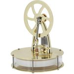 Stirling Engine Model, Iron Low Temperature Stirling Engine, Professional Safe for Classroom Physics Learning